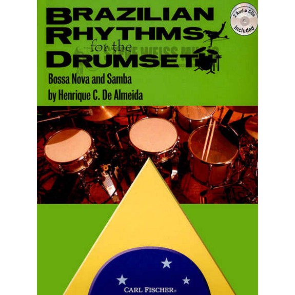 De Almeida-Brazilian Rhythms for the Drumset (book/2CD)