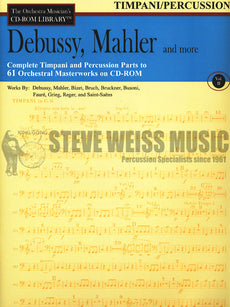 Debussy/Mahler/Others-Complete Timpani/Percussion to 61 Orchestral Masterworks (CD ROM)