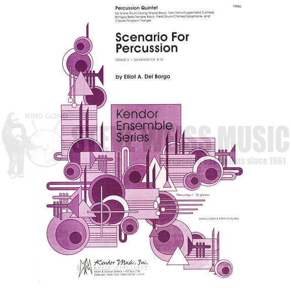 Del Borgo-Scenario for Percussion(SP)