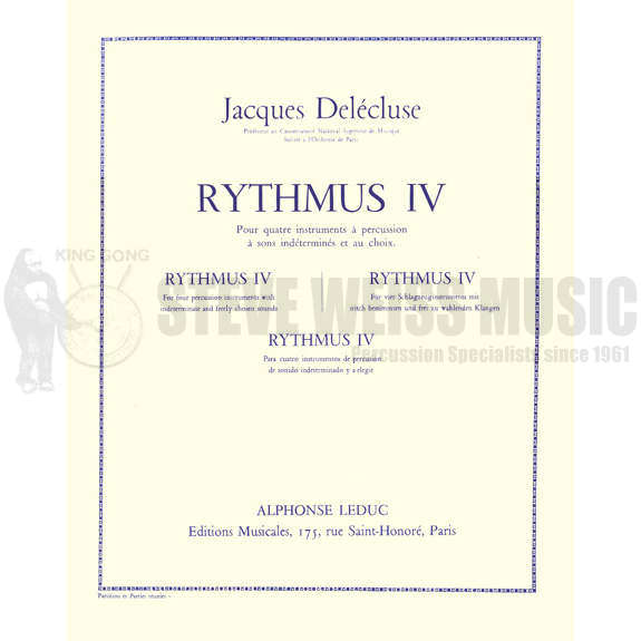 Delecluse-Rythmus lV (SP)-Indeterminate