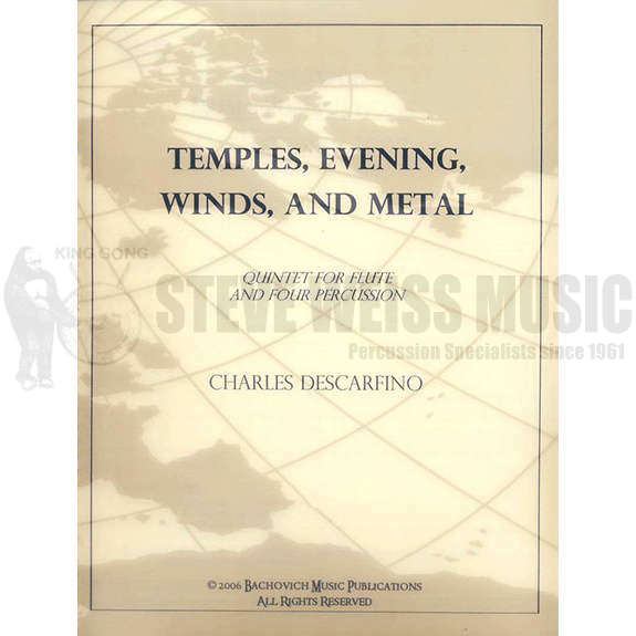 Descarfino-Temples, Evening, Winds, and Metal  (SP)-V/Cro /P/FL/PICC OS