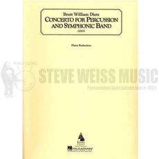 Dietz-Concerto for Percussion and Symphonic Band (Piano reduction ONLY)-V/M/P/PN
