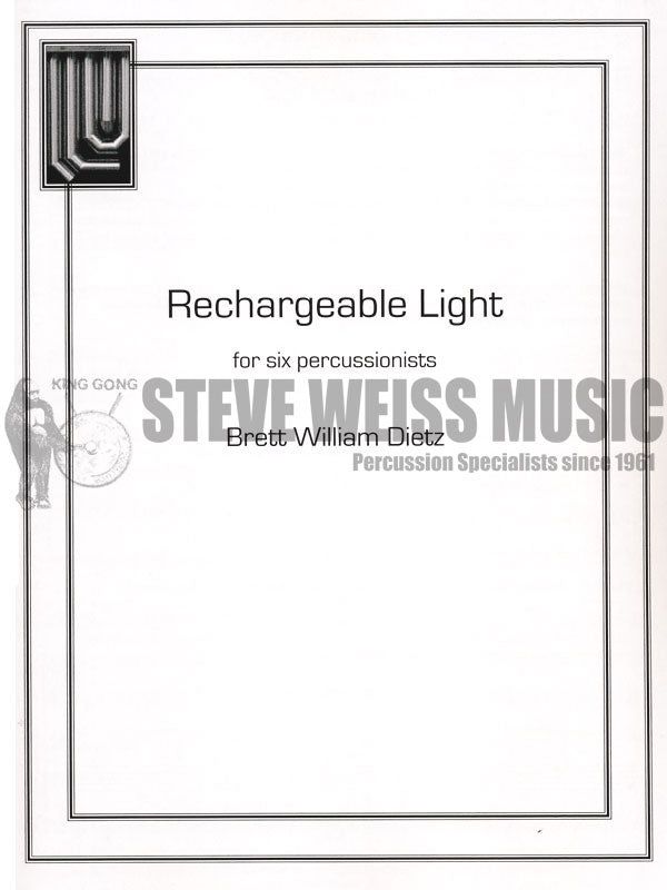 Dietz-Rechargeable Light (SP)-B/C/2Cro (2 8va)/V/Alm/P/2 Synthesizers/Mallet Kat