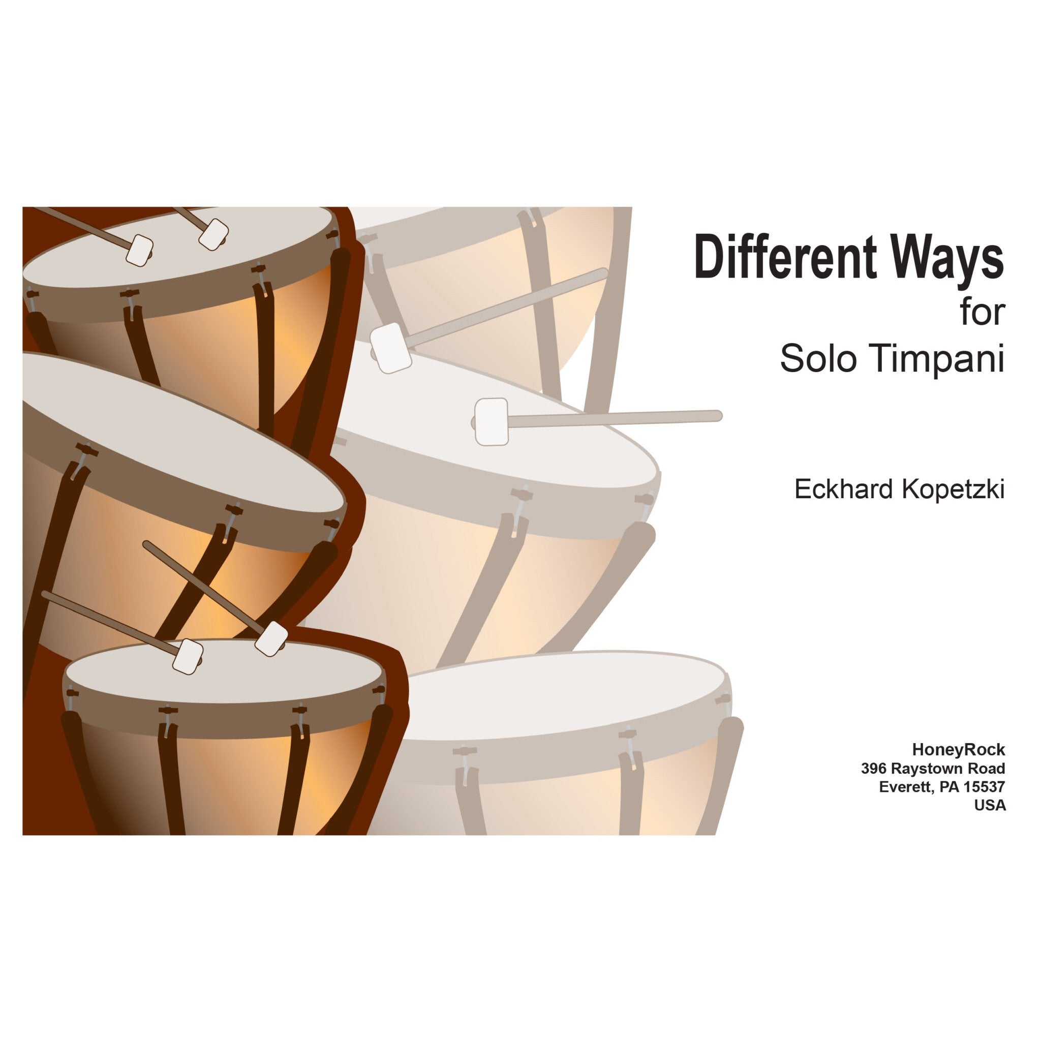 Different Ways for Solo Timpani by Eckhard Kopetzki
