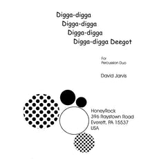 Digga-digga Deegot for Two Percussionists by David Jarvis