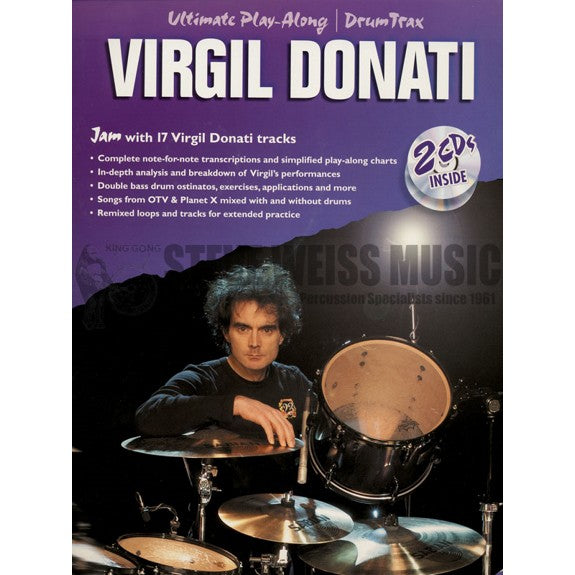 Donati-Virgil Donati Ultimate Play-Along (Book & 2CD's)