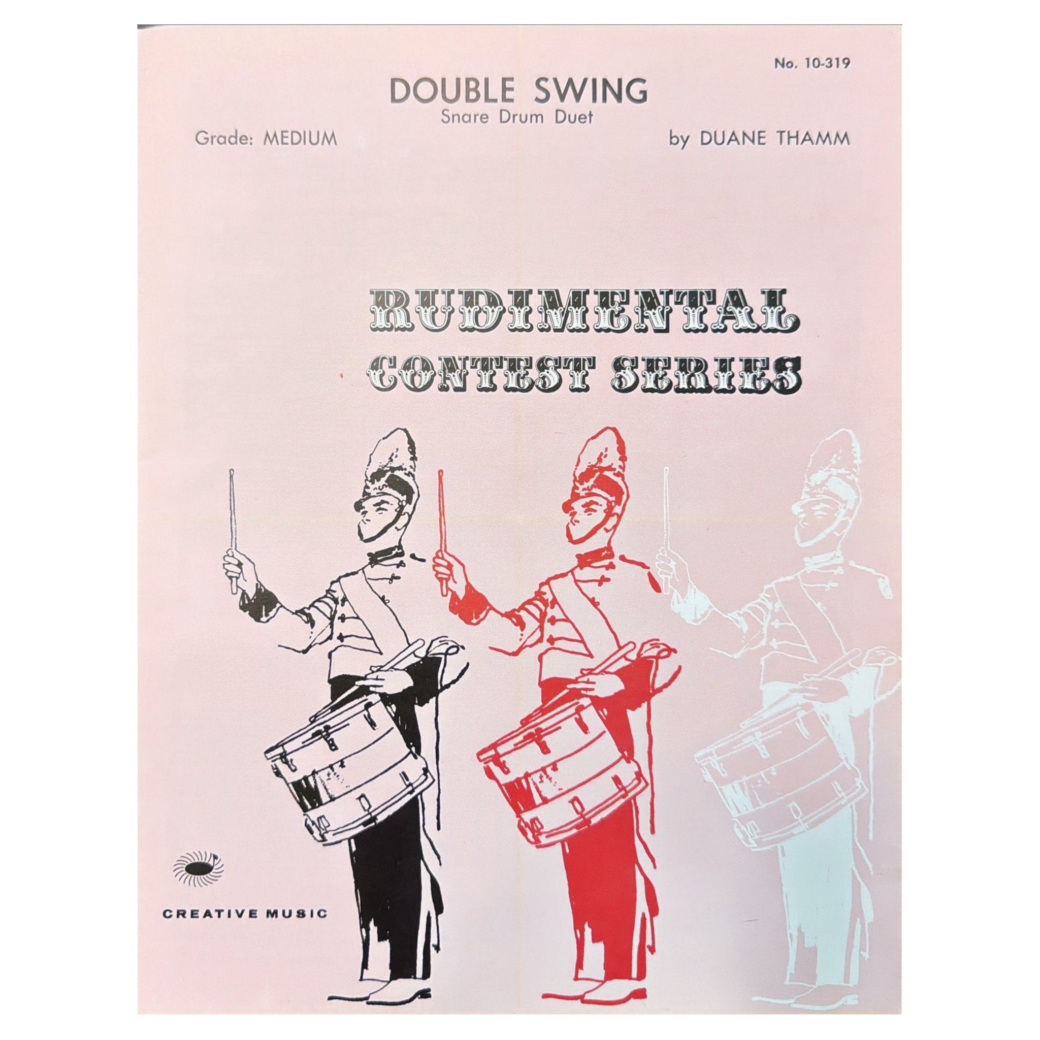 Double Swing snare drum duet by Duane Thamm cover page