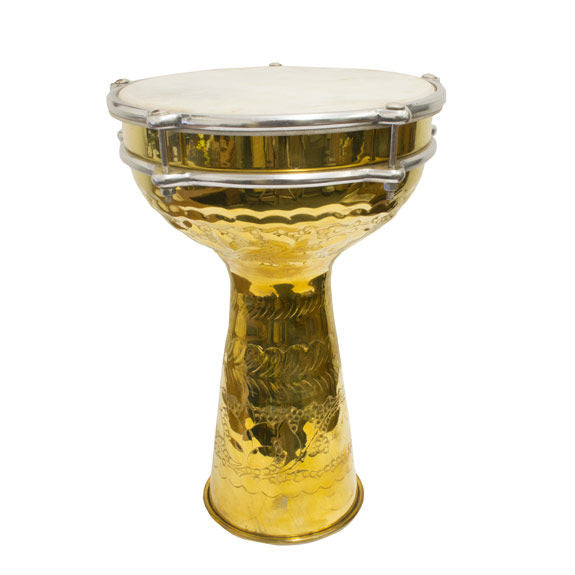 Doumbek - 10" Stamped Brass (SW-10B)