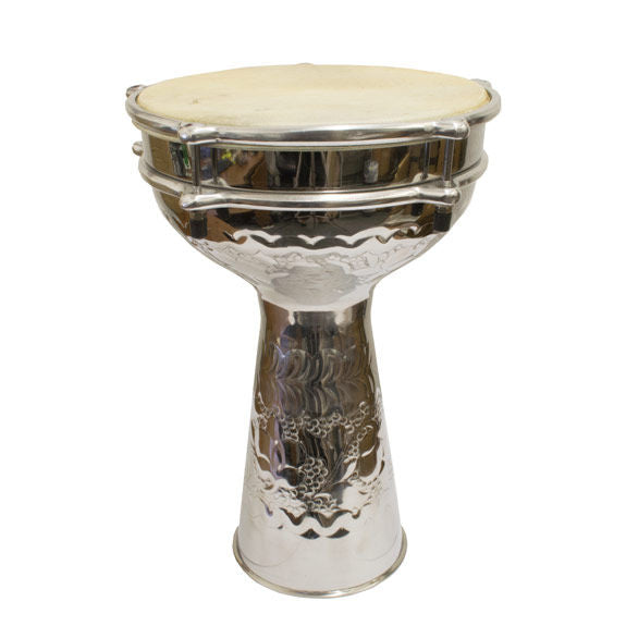 Doumbek - 10" Stamped Nickle (SW-10N)