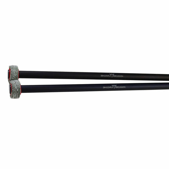 Dragonfly Percussion School Band Series Medium Timpani Mallets - Aluminium