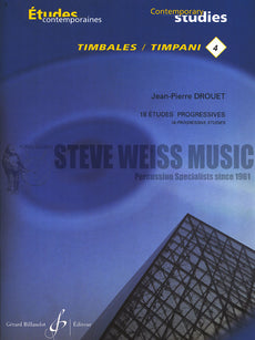 Drouet-18 Progressive Studies 3:Timpani