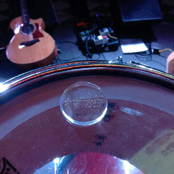 Drum Dots Drum Damper - Clear 4 Pack