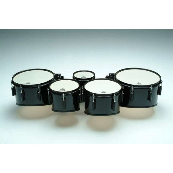 Dynasty Custom Elite Marching Tenors - 6/8/10/12/13 White w/ Chrome HW