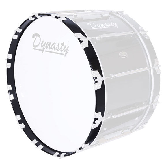 20" Dynasty Marching Bass Drum Hoop-Black