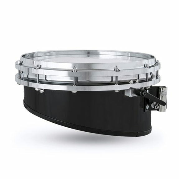Dynasty Performance Wedge Marching Snare - 14'' Snare with Chrome hardware - White