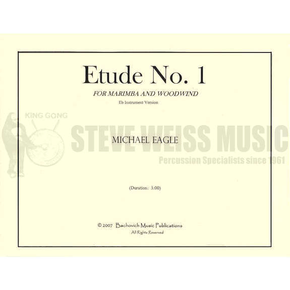 Eagle-Etude No. 1 E FLAT VERSION (SP)-M/Eb woodwind inst.