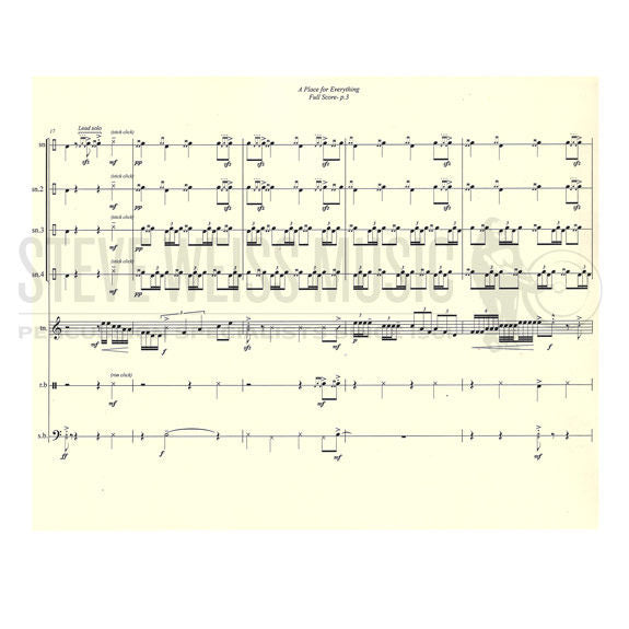 Eagle-Place for Everything, A (Scottish drum line versio) (SP)-SD/P