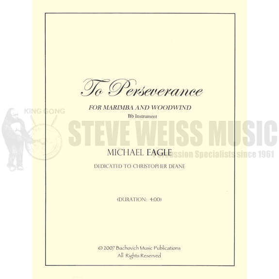 Eagle-To Perseverence B FLAT VERSION (SP)-M/Bb woodwind inst.