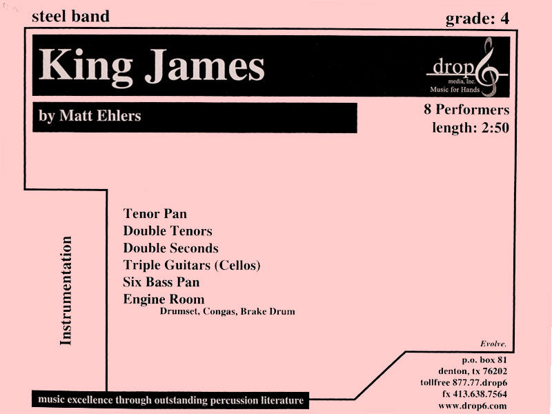 Ehlers-King James (SP)-Steel band