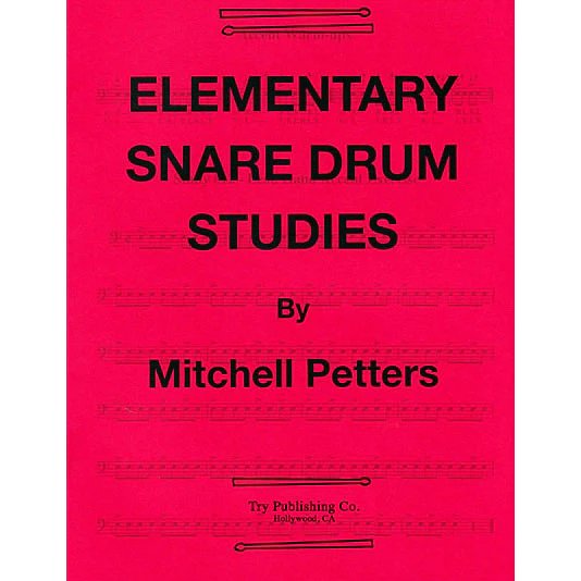 Elementary Snare Drum Studies by Mitchell Peters