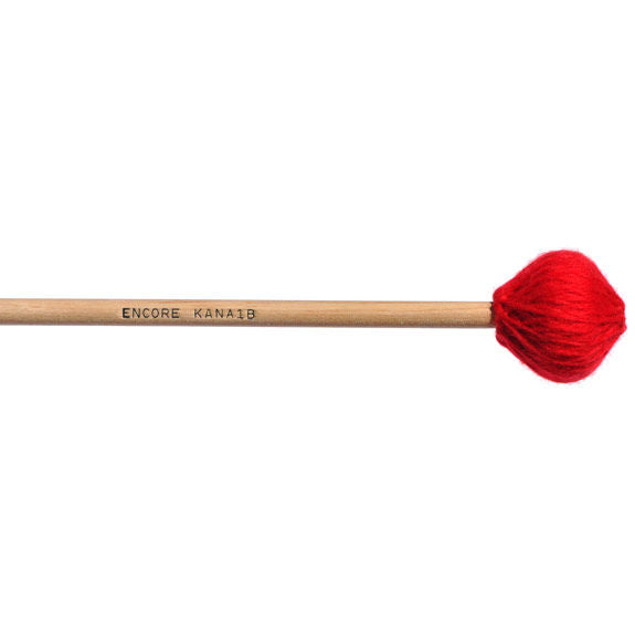 Encore Kana Omori Signature Hard Marimba Mallets - Birch