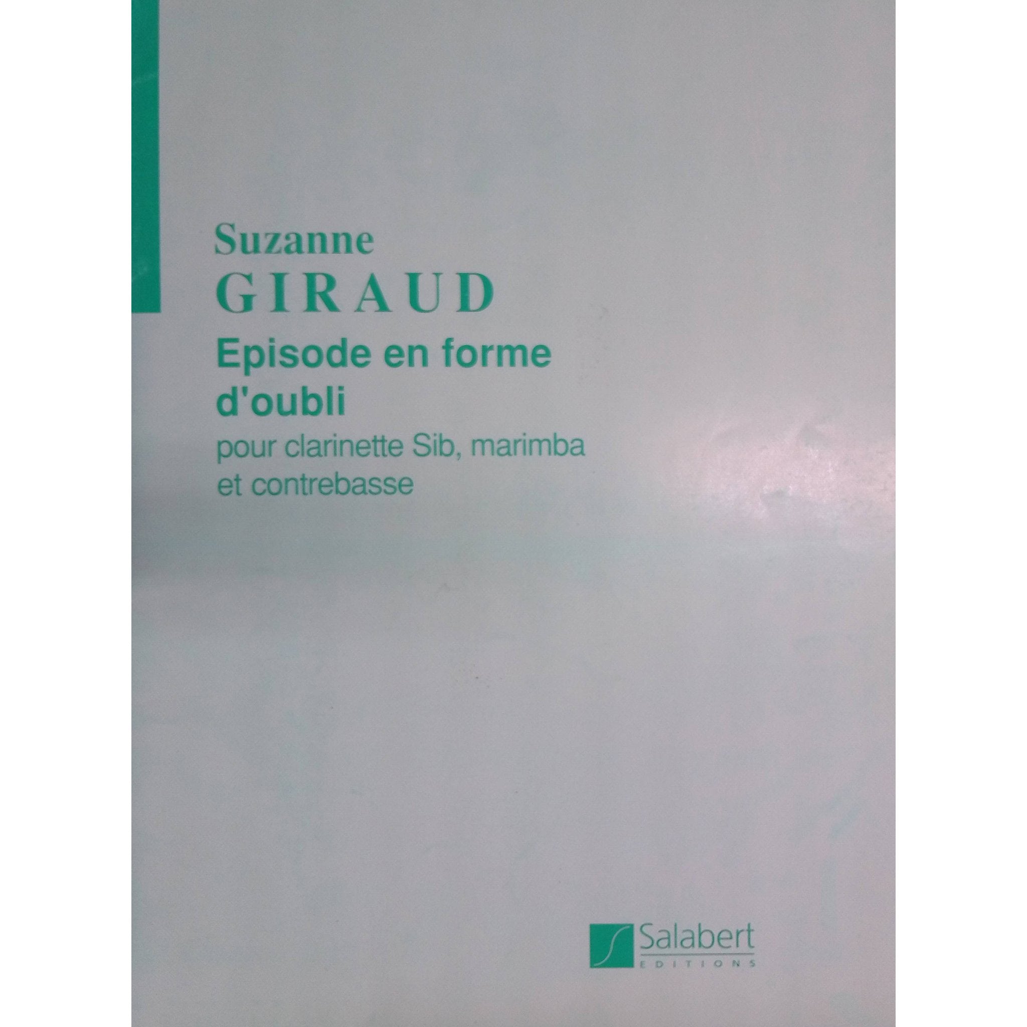 Episode En Forme Doubli by Suzanne Giraud