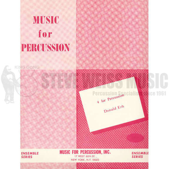 Erb-Four for Percussion(SP)