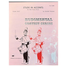 Etude in Accents by Duane Thamm for solo snare drum cover