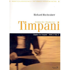 Etudes for Timpani Volume 3 by Richard Hochrainer