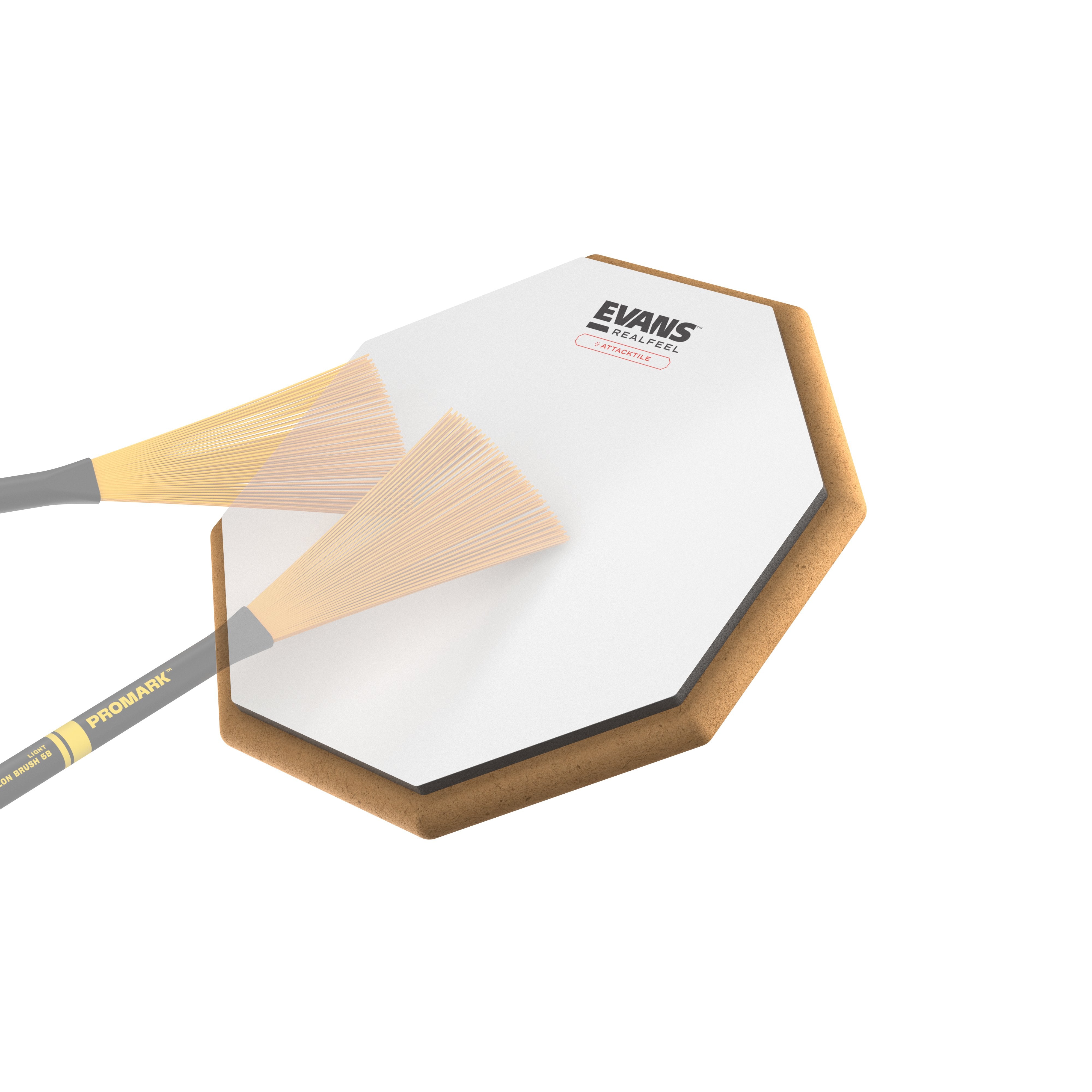 Evans 10" RealFeel 1-Sided Attacktile Practice Pad - Image 5