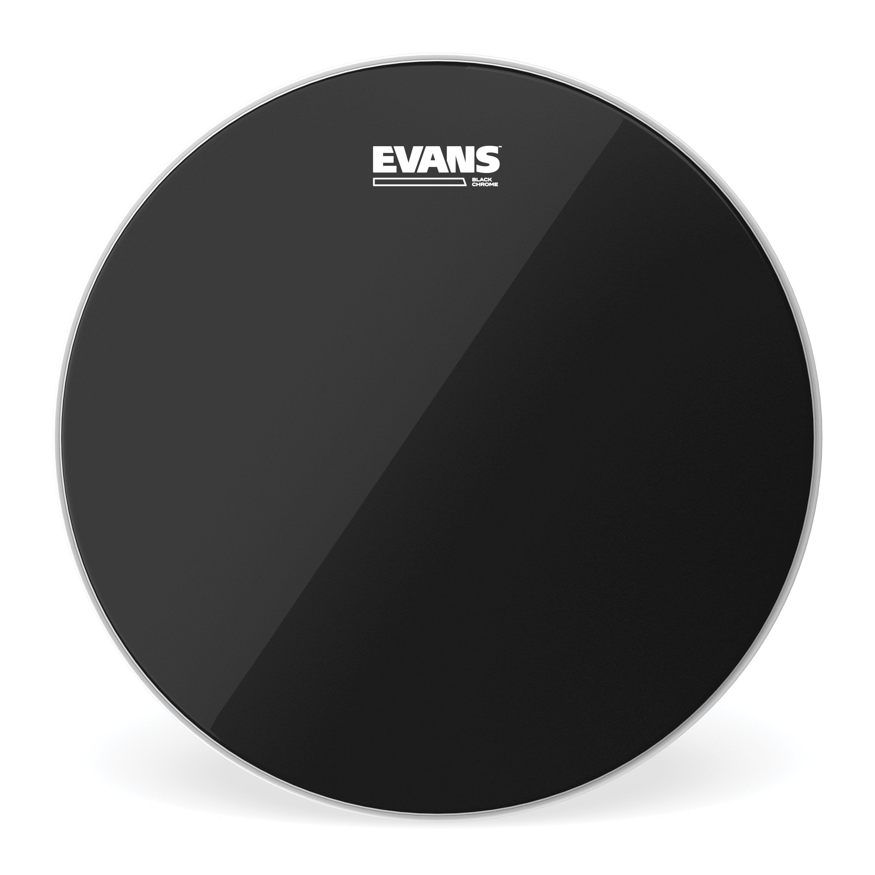 Evans Black Chrome Drumhead - 10" - Image 1