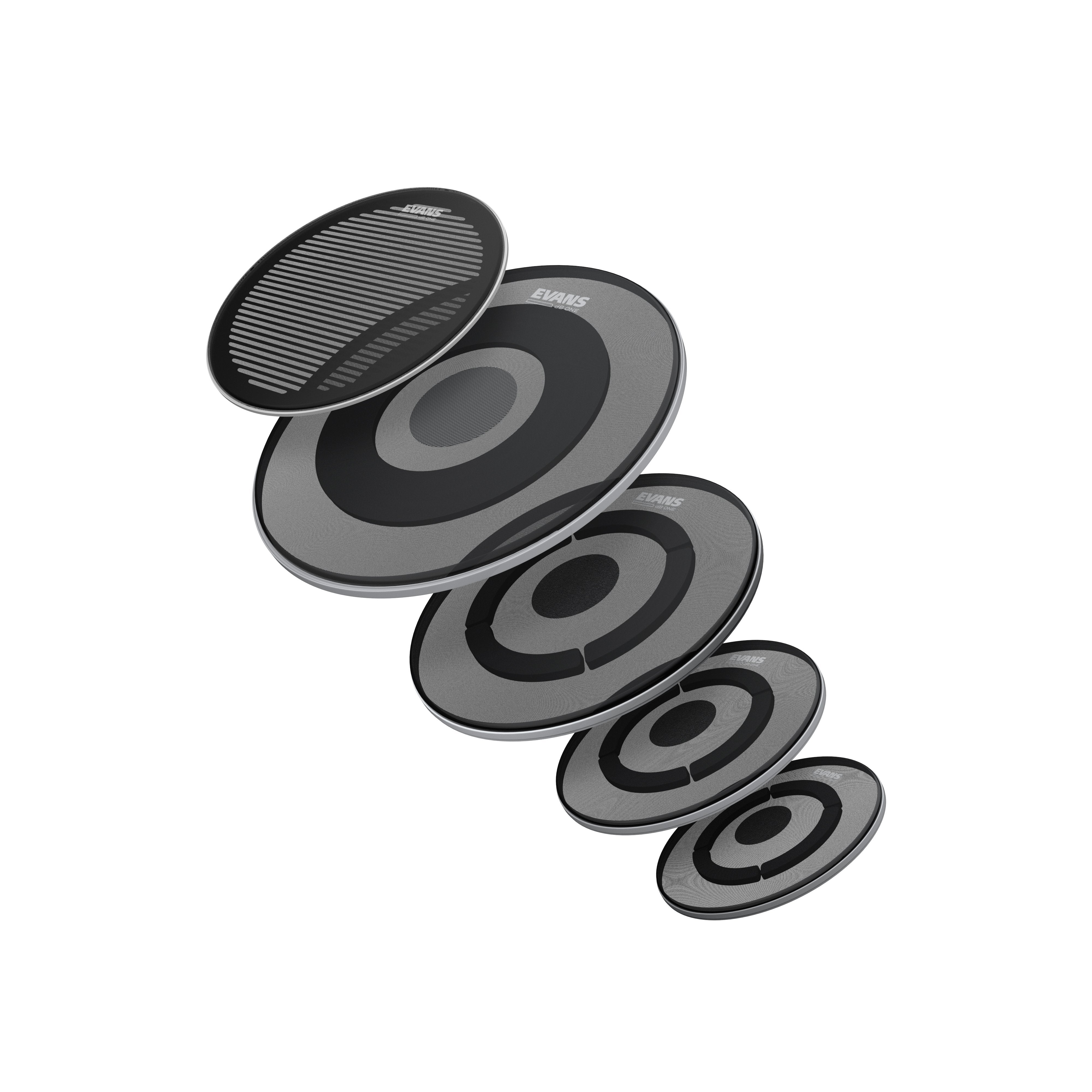 Evans dB One Drum Head Full Kit Rock Pack - Image 1