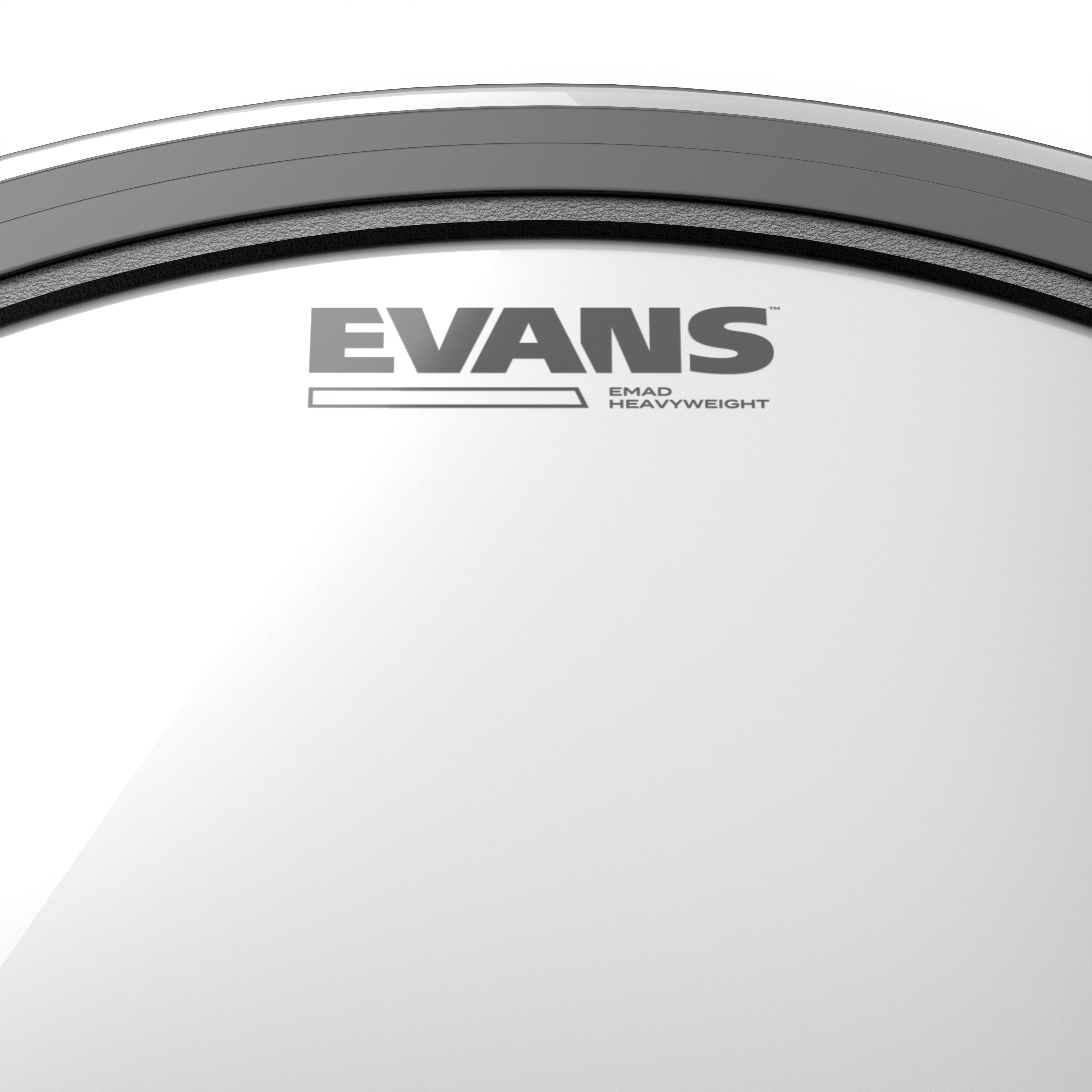 Evans EMAD Heavyweight Batter Bass Drumhead - 20" - Image 2