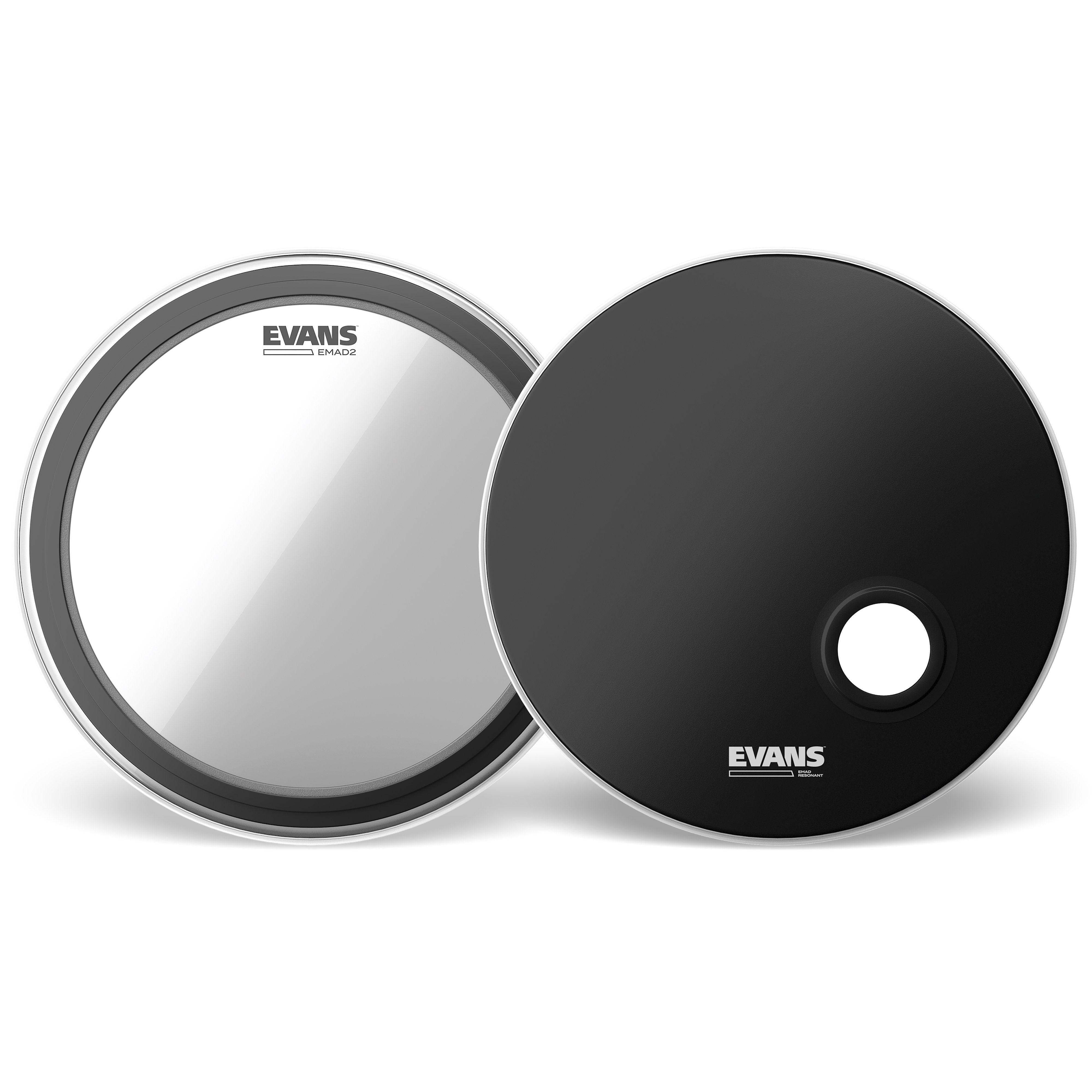 Evans EMAD2 System Bass Drumhead Pack - 18" - Image 1