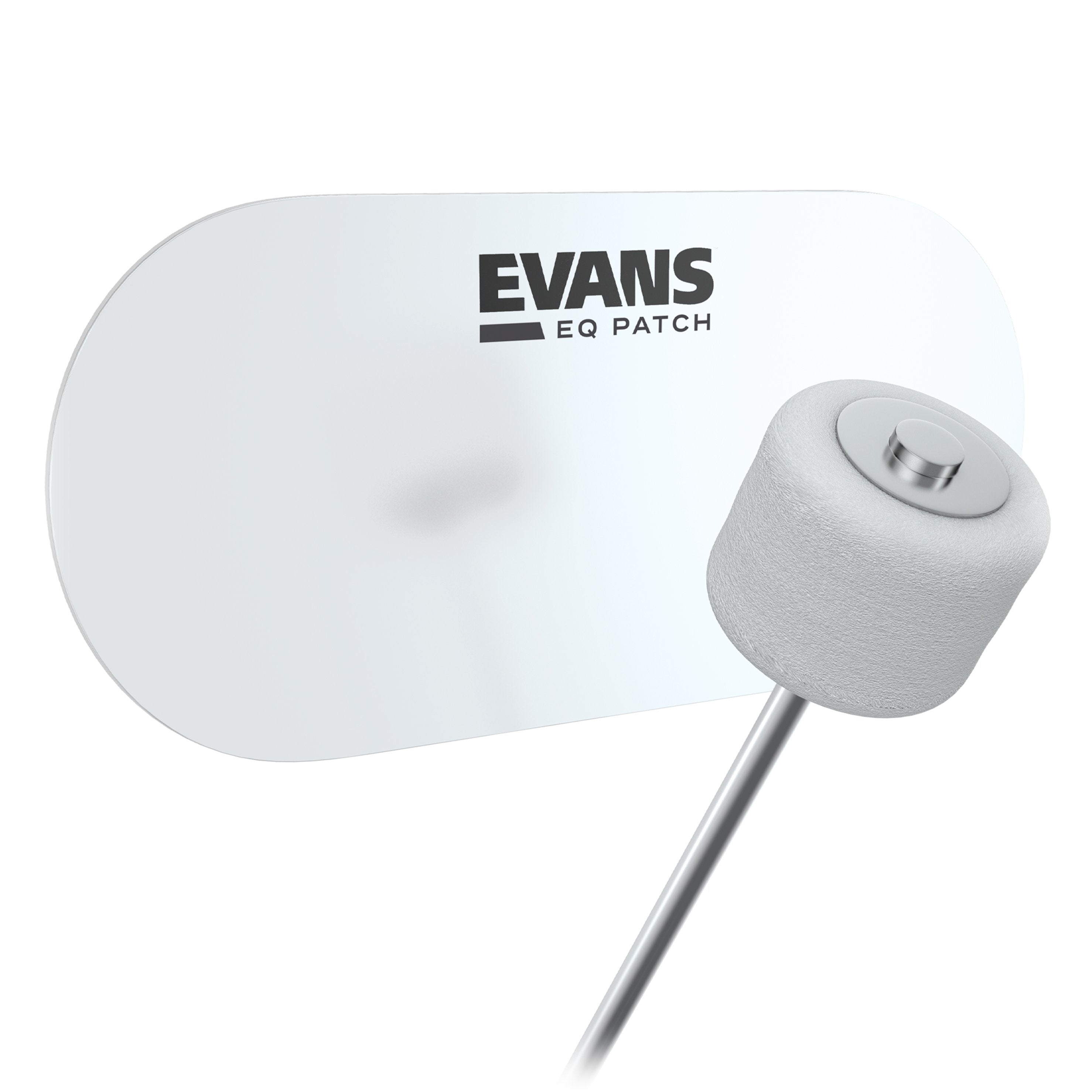 Evans EQ Bass Drum Patch - Plastic Double Pedal - Image 1