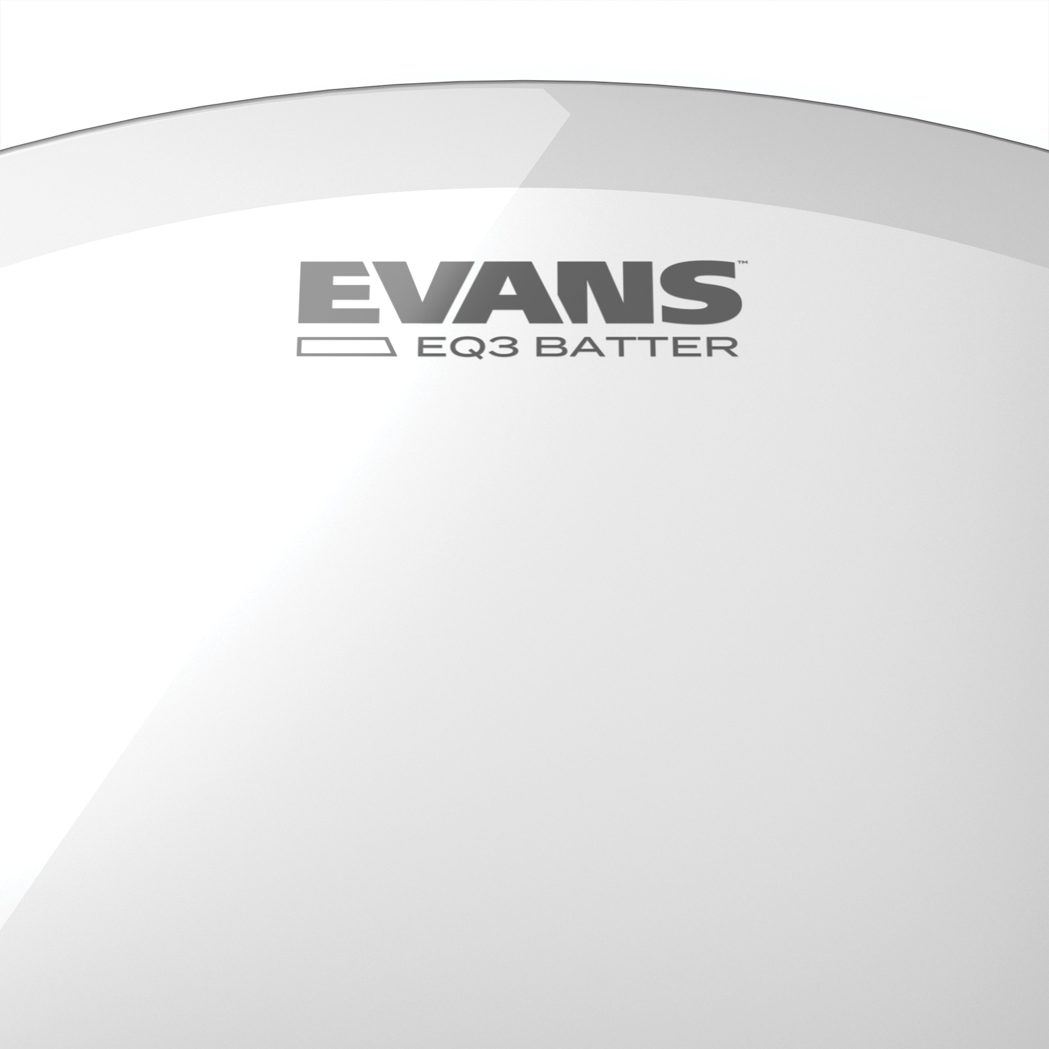 Evans EQ3 Clear Bass Drumhead - 18" - Image 2
