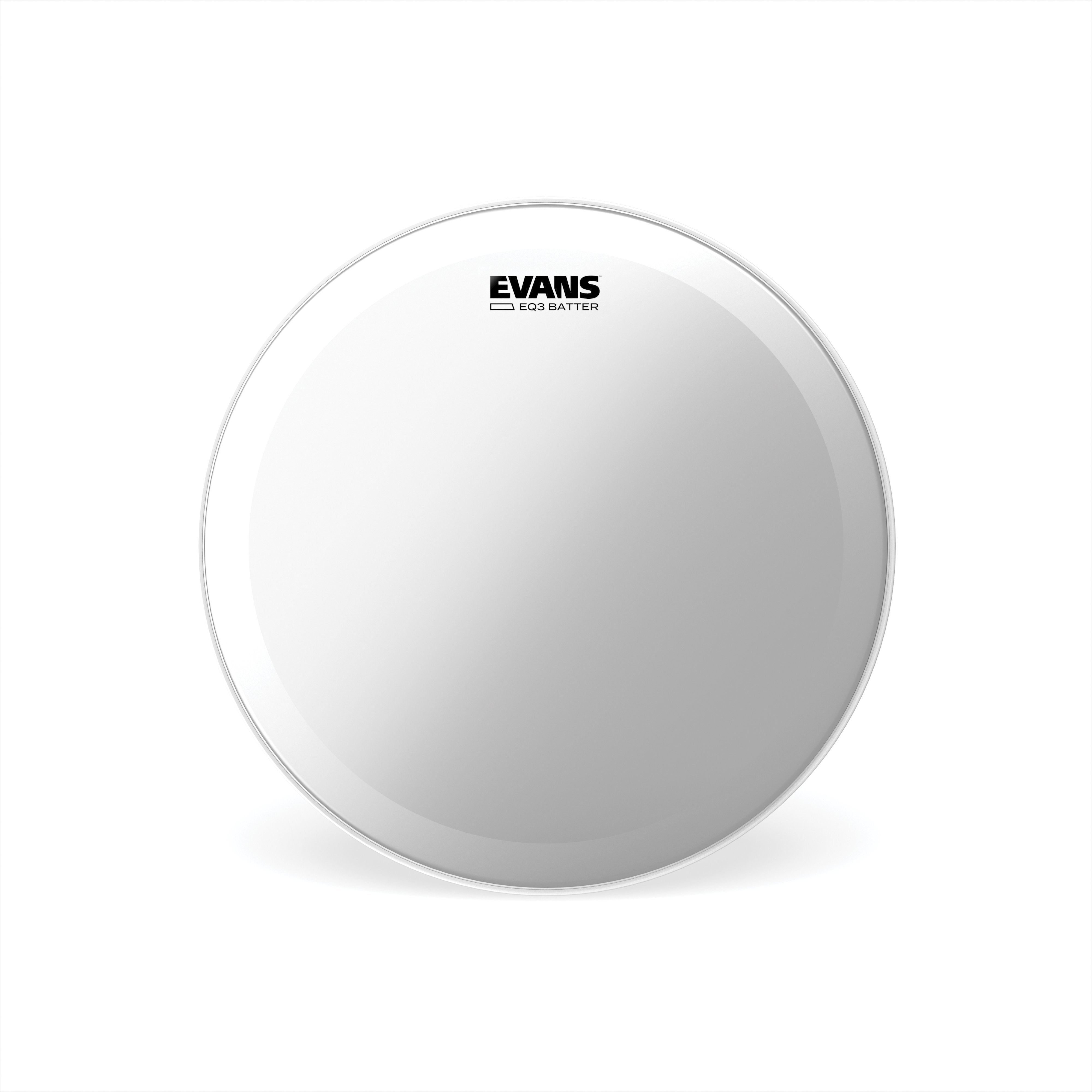 Evans EQ3 Clear Bass Drumhead - 20" - Image 1
