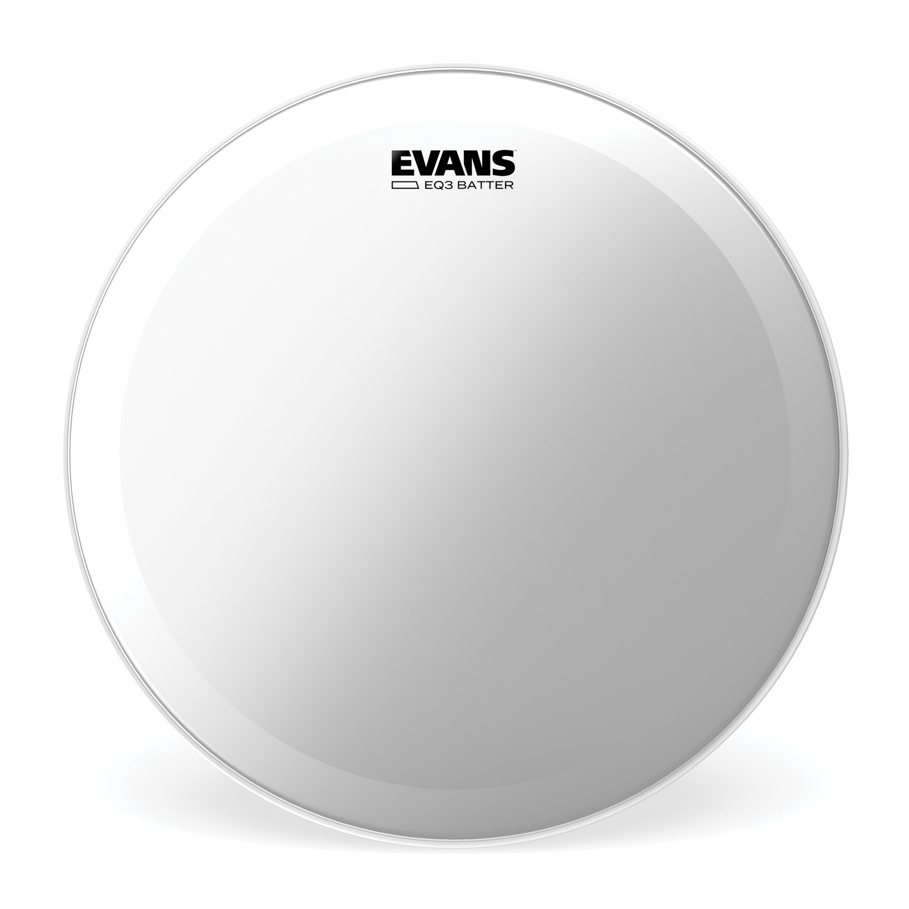 Evans EQ3 Clear Bass Drumhead - 24" - Image 1