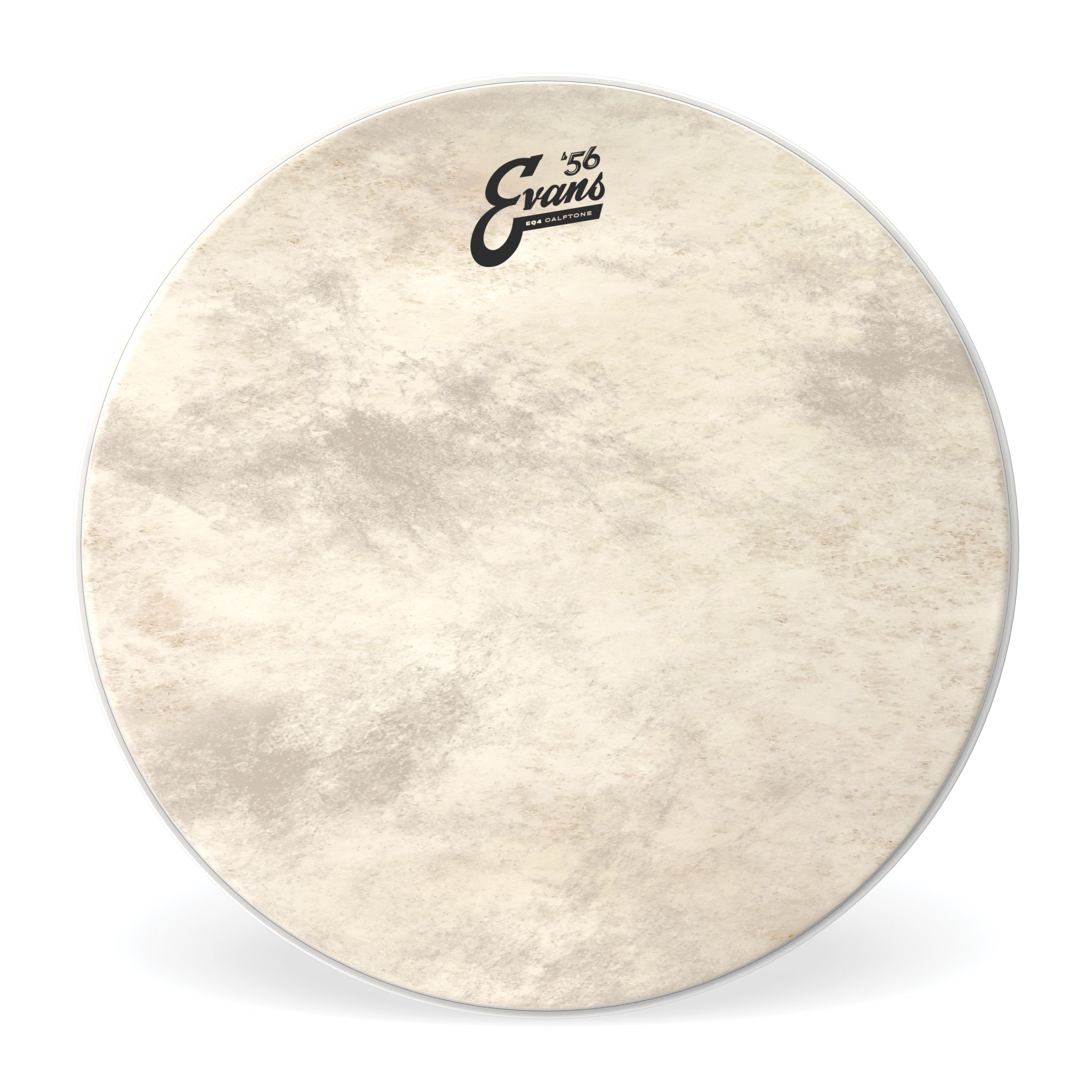 Evans EQ4 Calftone Batter Bass Drumhead - 18" - Image 1