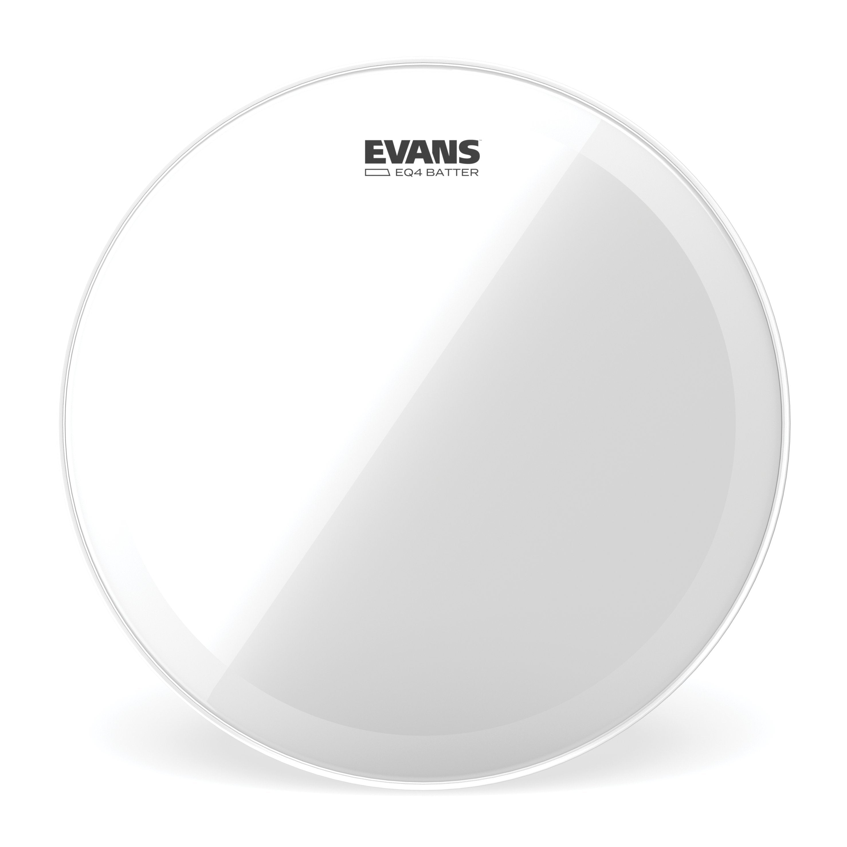 Evans EQ4 Clear Bass Drumhead - 16" - Image 1