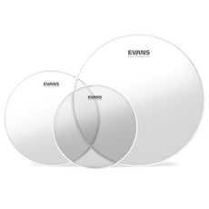 Evans G1 Clear Standard Tom Head Pack - 12"/13"/16" - Image 1