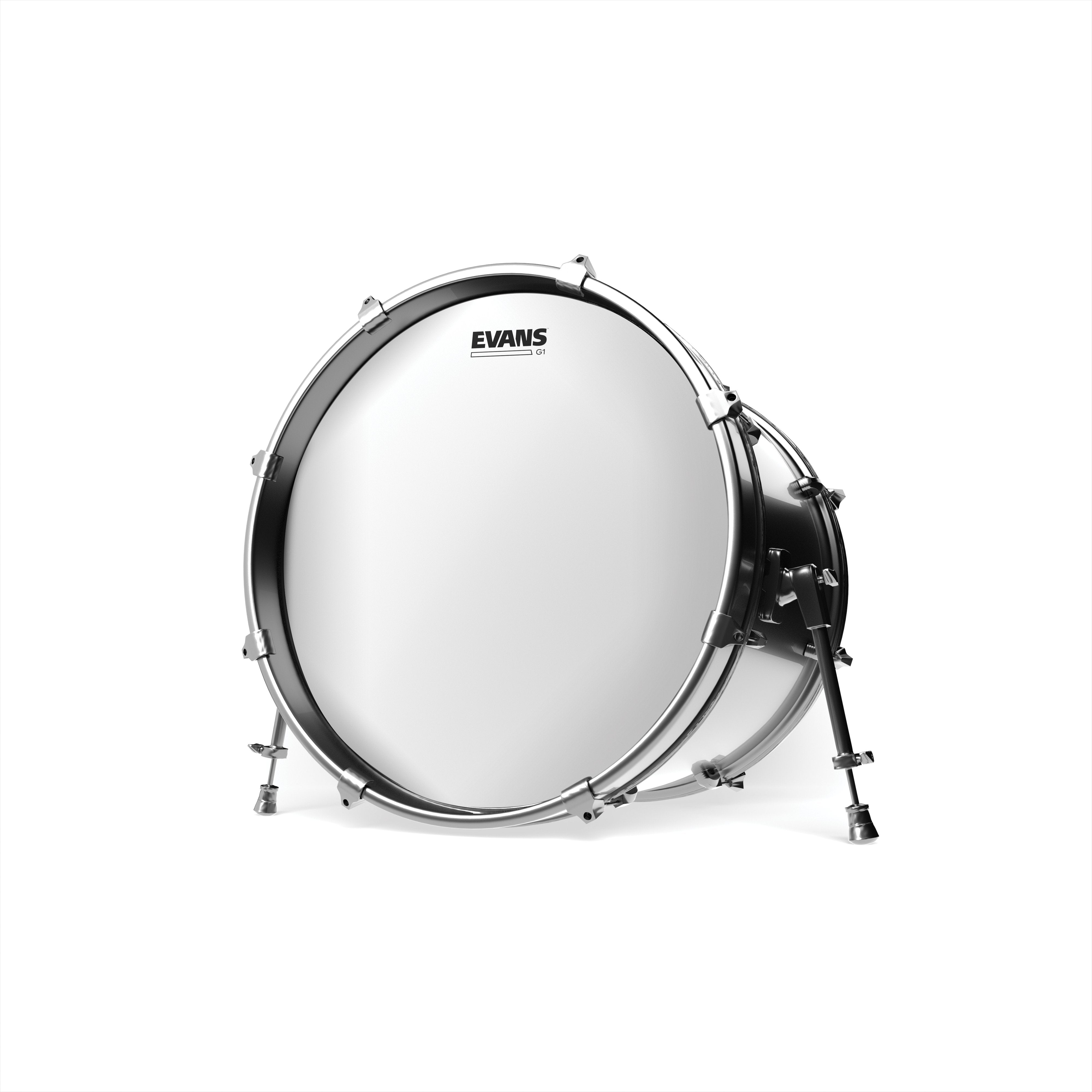 Evans G1 Coated Bass Drumhead - 18" - Image 4