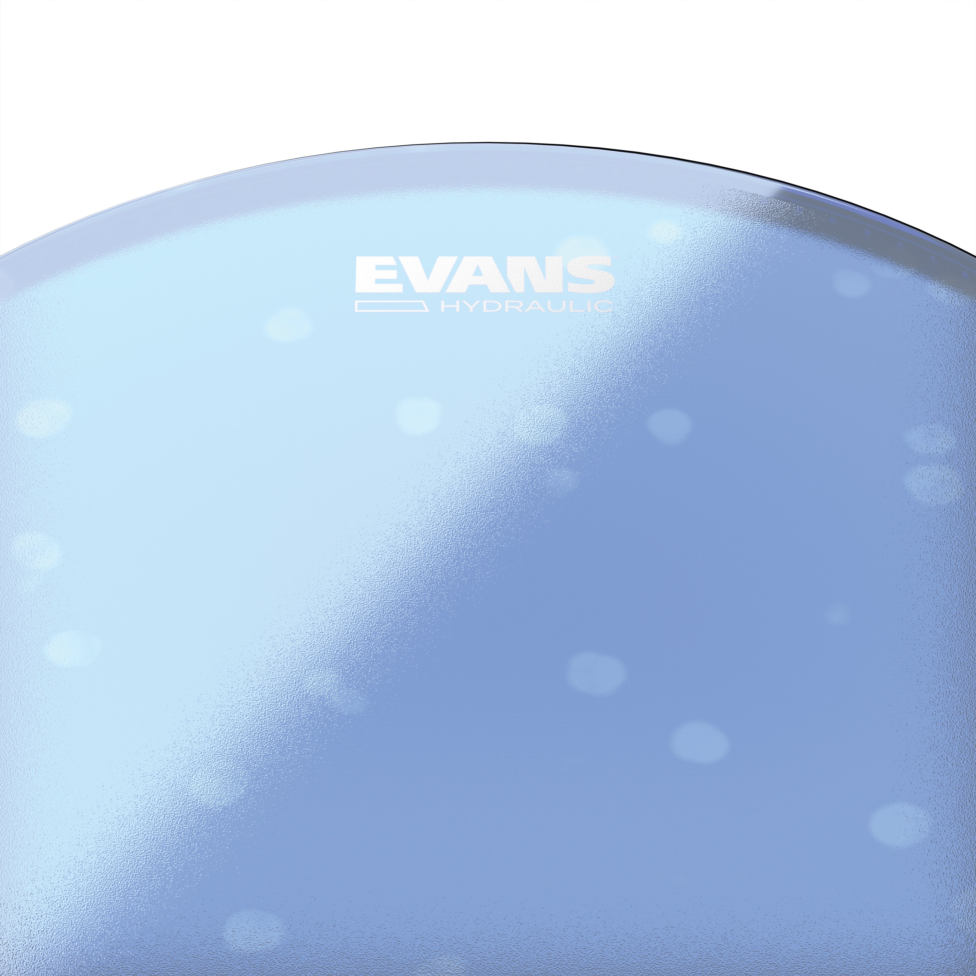 Evans Hydraulic Blue Coated Snare Drumhead - 14" - Image 2