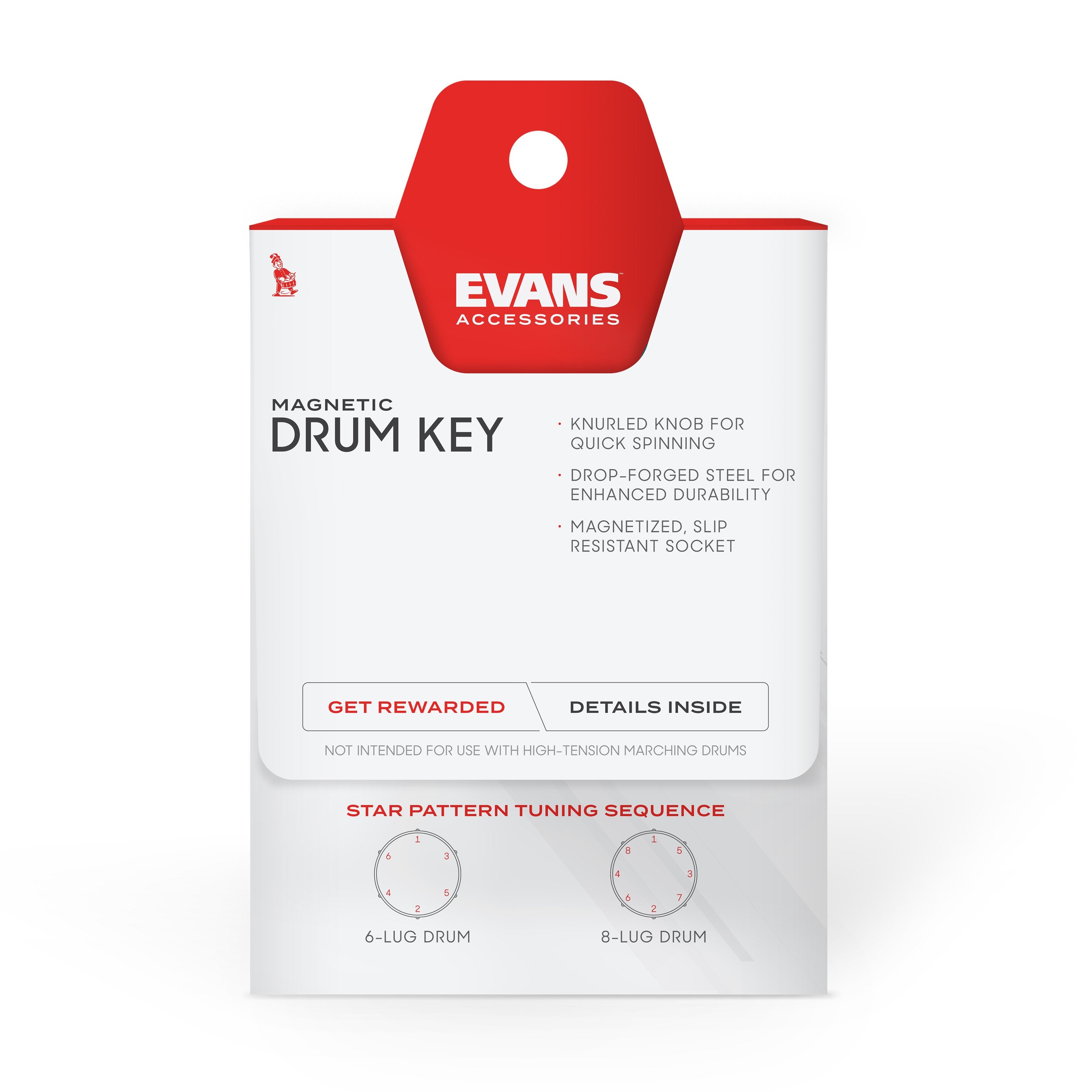 Evans Magnetic Head Drum Key - Image 3