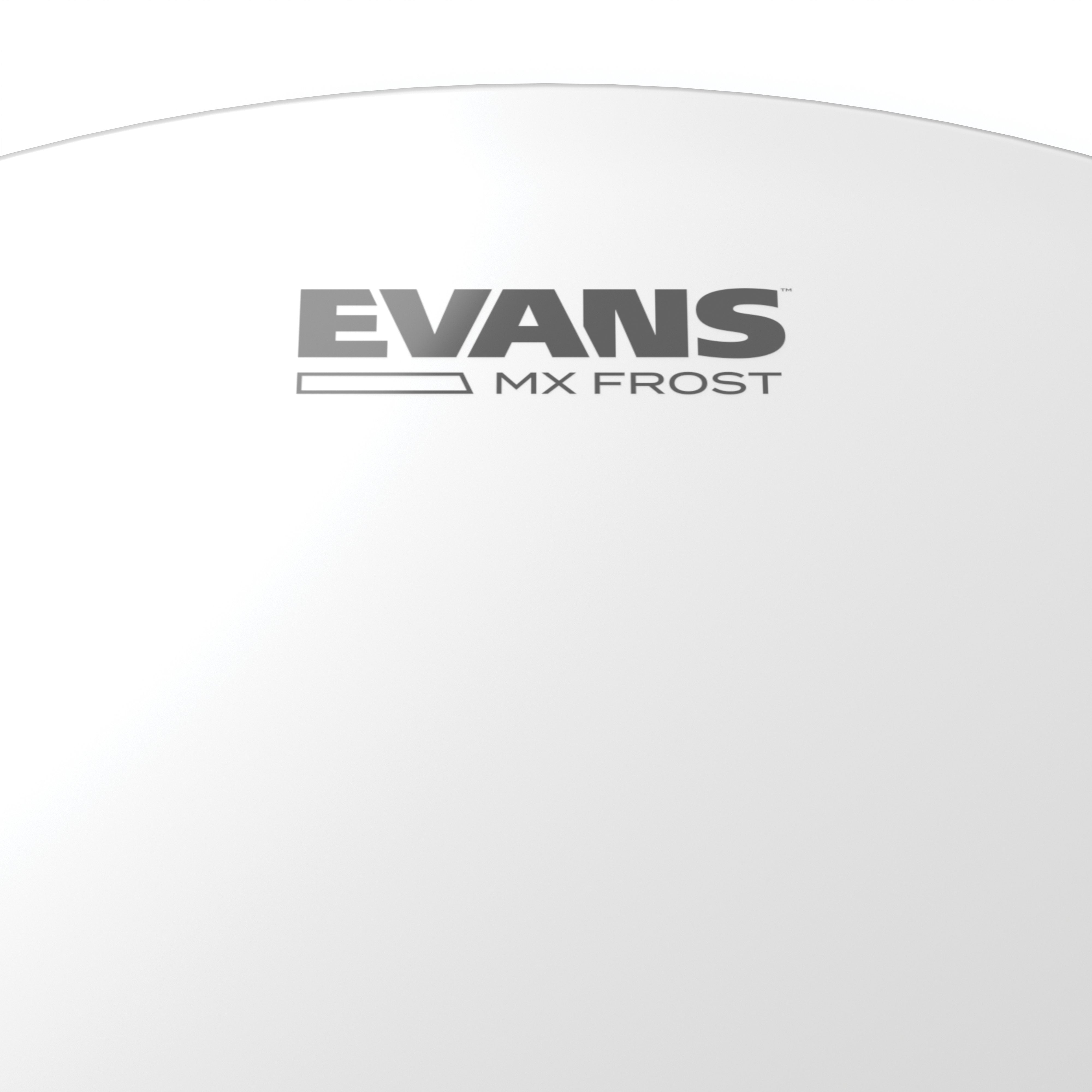Evans MX Frost Marching Tenor Drumhead - 6" - Image 2