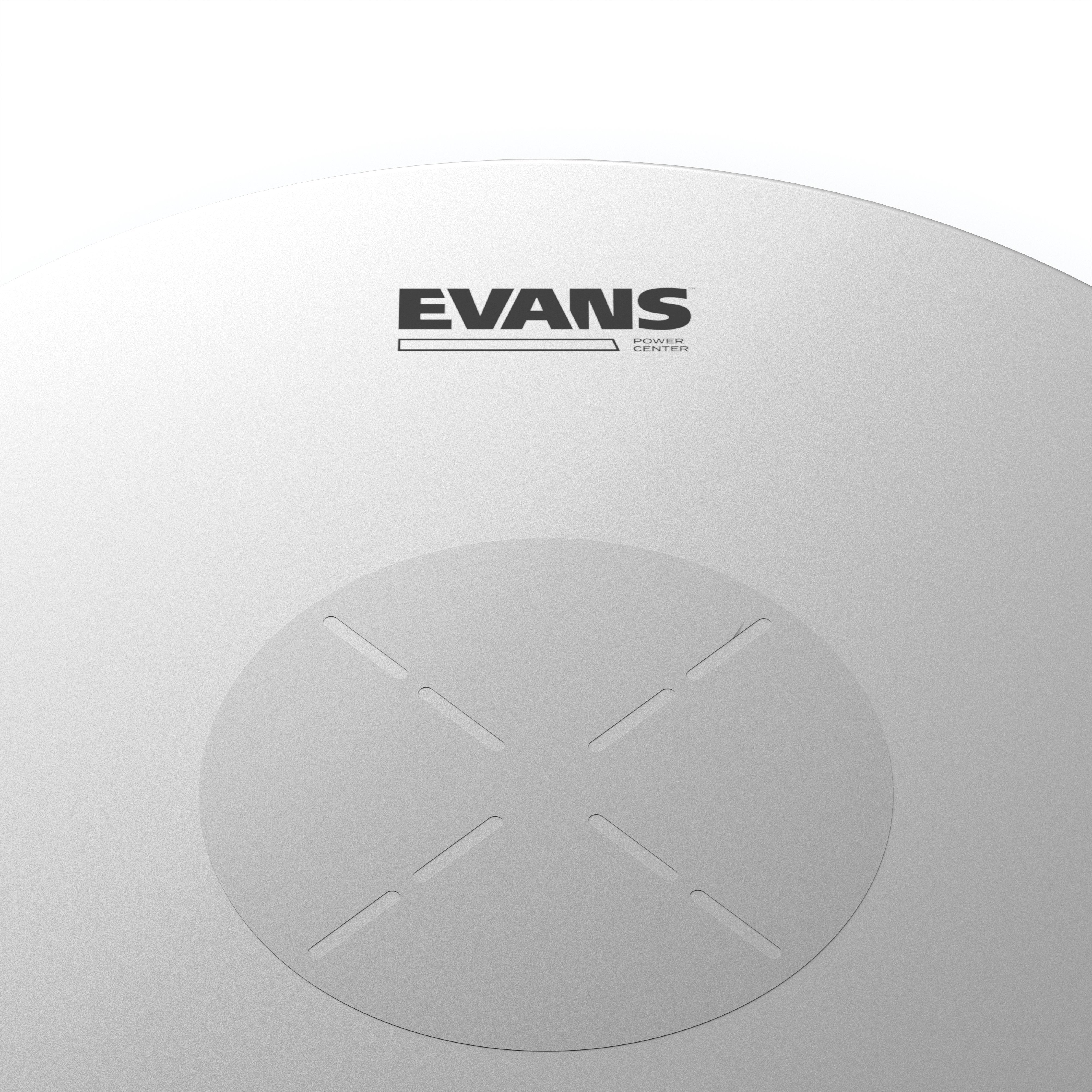 Evans Power Center Drumhead - 14" - Image 2