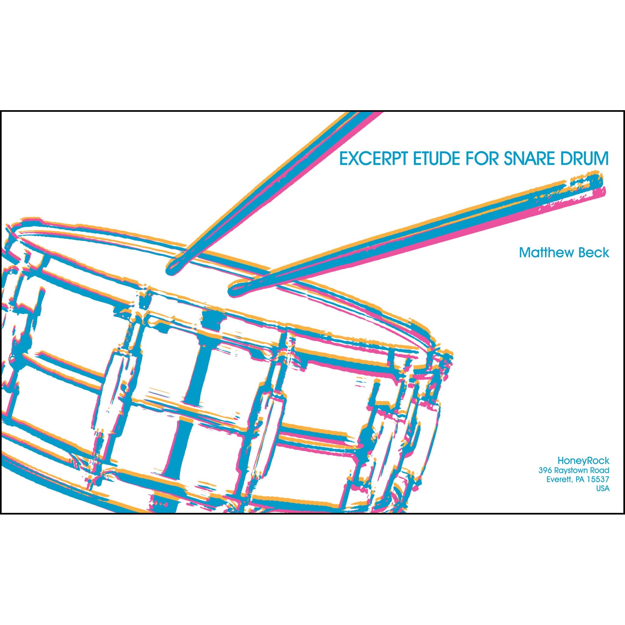 Excerpt Etude for Snare Drum by Matthew Beck