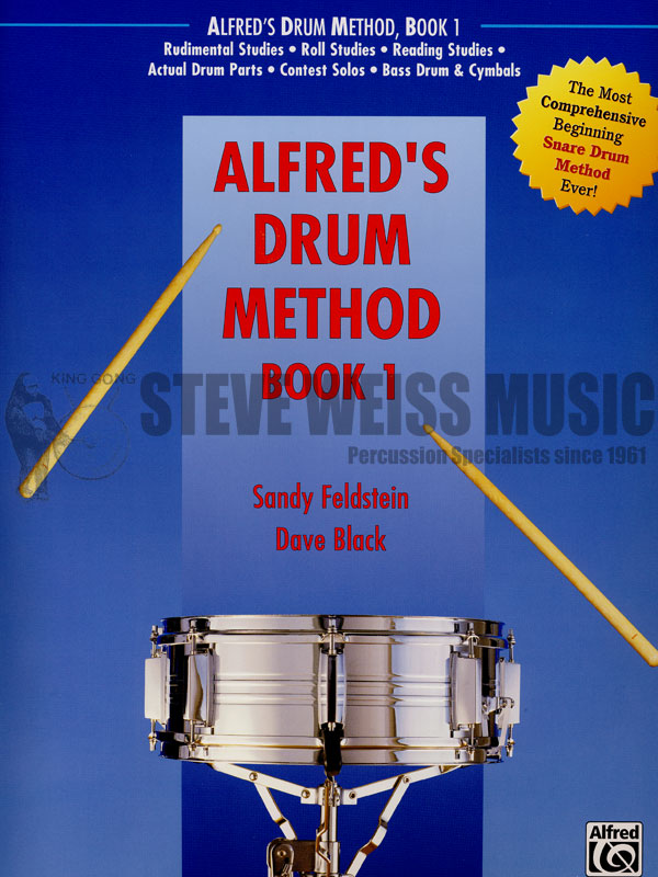 Feldstein/Black-Alfred's Beginning Drum Pack (Book, practice pad and sticks)