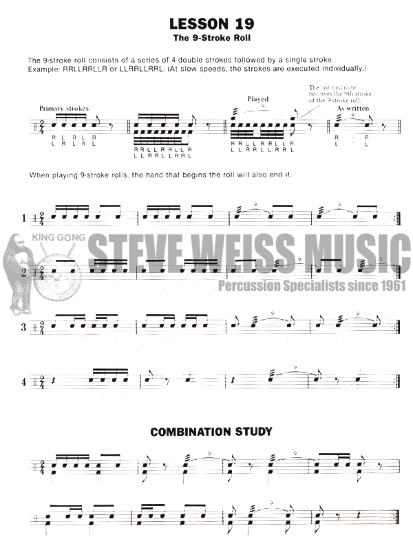 Feldstein/Black-Alfred's Drum Method book 1 (Book with DVD IN HARD CASE)