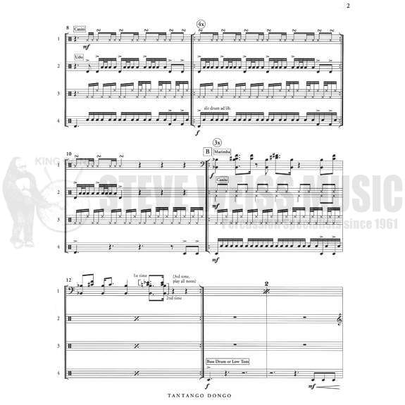 Fellinger-Tantango Dongo (SP)-M/Kalimba/P